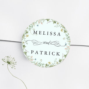 Adesivo Wreath Elegant Wedding Mint