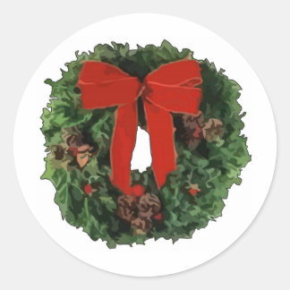 Adesivo Wreath Natal