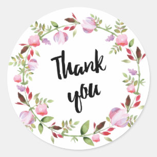 Adesivo Wreath Watercolor