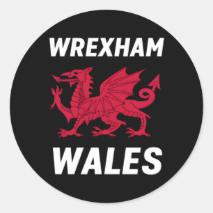 Adesivo Wrexham Wales Flag