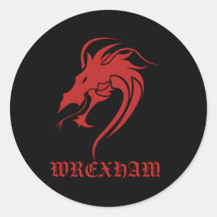 Adesivo Wrexham Wales Welsh Wrexham