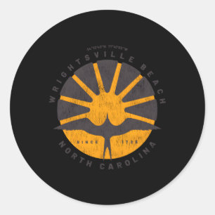 Adesivo Wright tsville Beach Nc Vacationing Sunrise Seagul