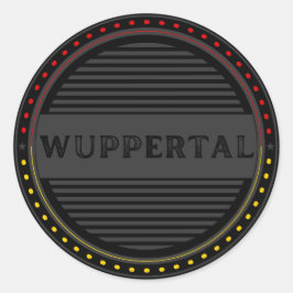 Adesivo Wuppertal City Pride Emblem – German Identity