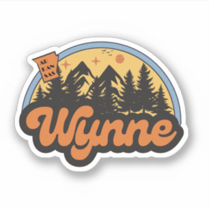 Adesivo Wynne, Arkansas Sticker