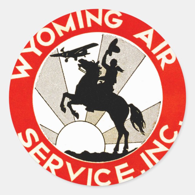 Adesivo Wyoming Air Service (Frente)