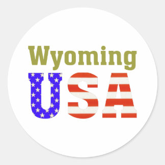 Adesivo Wyoming EUA!
