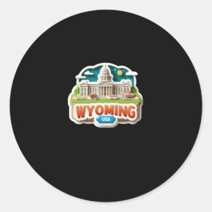 Adesivo Wyoming Sticker