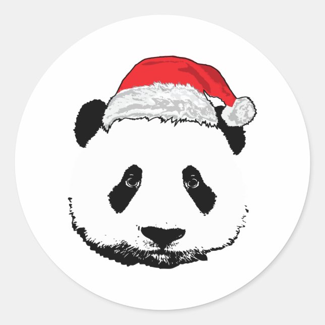 Adesivo X-Mas panda (Frente)