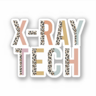Adesivo X-ray Tech, Xray Technologist Formando Gift