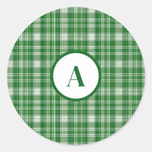 Adesivo Xadrez branca e verde moderna