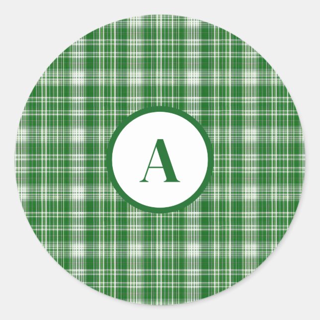 Adesivo Xadrez branca e verde moderna (Frente)