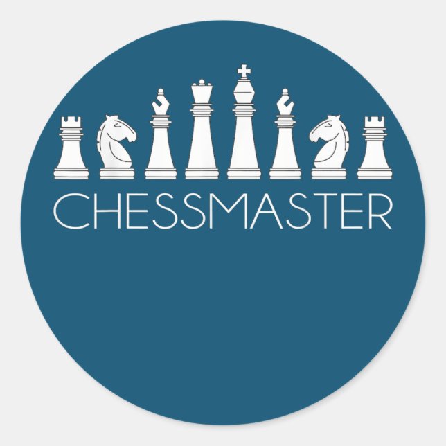 Adesivo Xadrez - Chessmaster (Frente)