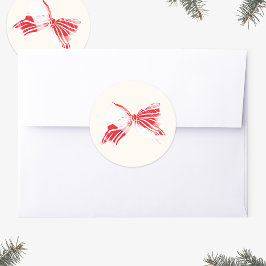 Adesivo Xadrez De Pepperminta De Natal Ligada Com Feriado 