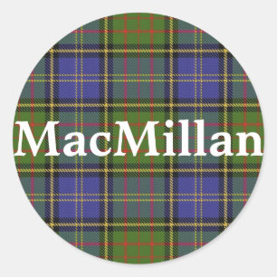 Adesivo Xadrez de Tartan escocesa de MacMillan do clã