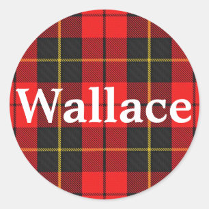Adesivo Xadrez de Tartan escocesa de Wallace do clã
