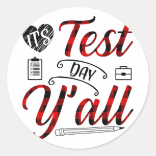 Adesivo Xadrez É Teste do Professor no Dia de Teste