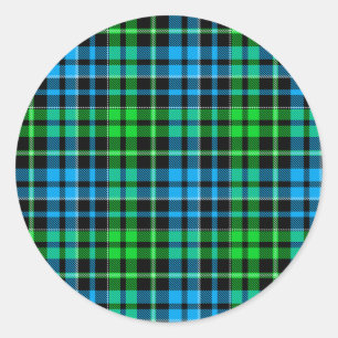 Adesivo Xadrez Escocês Azul e Verde Preto 