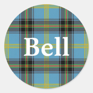 Adesivo Xadrez Escocesa Clan Bell Tartan