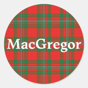 Adesivo Xadrez Escocesa Clan MacGregor Gregor Tartan