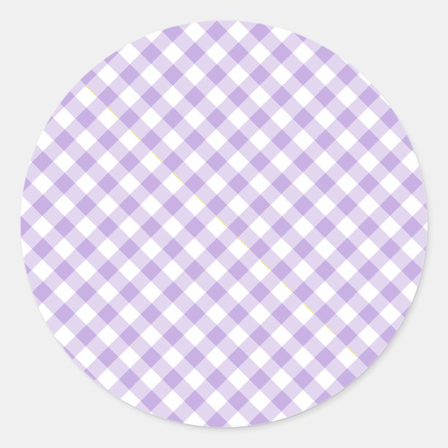 Adesivo Xadrez Retro Suave Lavanda (Frente)