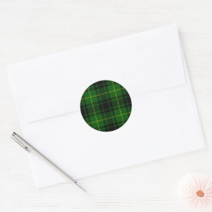 Adesivo Xadrez verde MacArthur tartan
