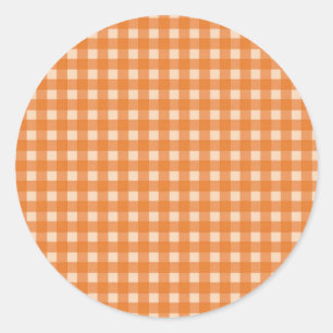 Adesivo xadrezes de cor laranja país