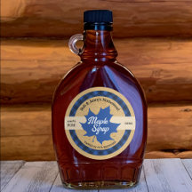 Xarope de Bordo Folha Azul Búfalo Xadrez Kraft