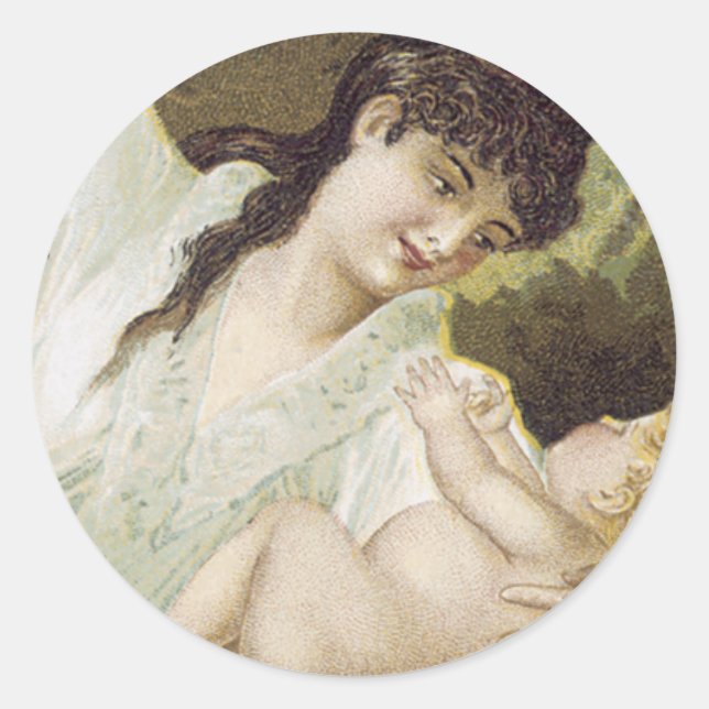 Adesivo Xarope de calmante da Sra. Winslow, para crianças (Frente)