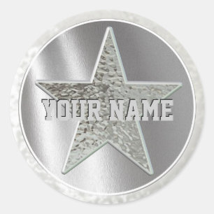 Adesivo Xerife Star Stickers com seu nome!