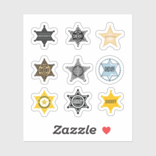 Adesivo Xerife Stickers