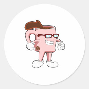 Adesivo Xícara de café com café