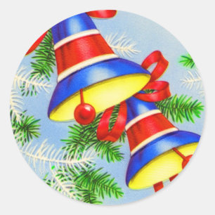 Adesivo Xmas Bels do natal vintage