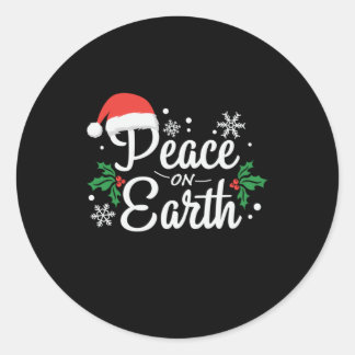 Adesivo Xmas Dando Paz Na Terra