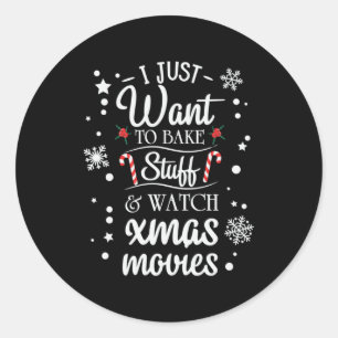 Adesivo Xmas Eu Só Quero Assar