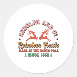 Adesivo Xmas Gift Go Reindeer Treats