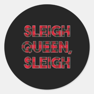 Adesivo Xmas Inspiradores de Natal da Rainha Leigh Sleigh