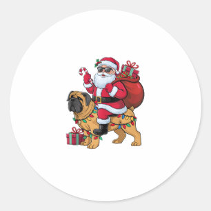 Adesivo Xmas lança Papais noeis engraçados navegando em in