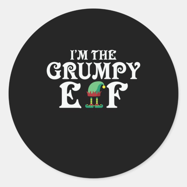 Adesivo Xmas Presente Eu Sou O Elfo Rumpy (Frente)