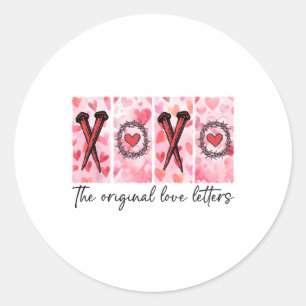 Adesivo Xoxo As Letras De Amor Originais Verificadas Valen