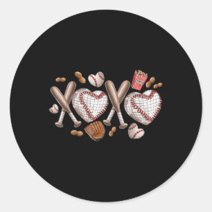 Adesivo Xoxo Baseball Boys Camisas Dia de os namorados Hom