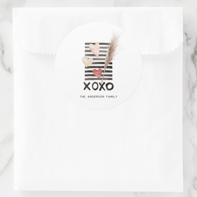 ADESIVO XOXO | DIAS DE OS NAMORADOS (Bolsa)