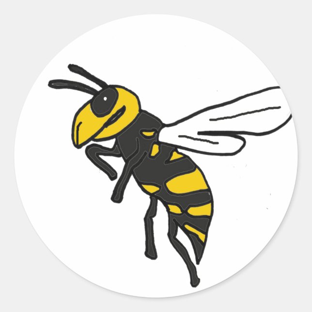 Adesivo XX- Arte Jaqueta Amarela (Frente)