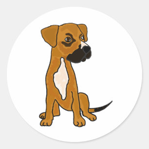 Adesivo XX- desenhos animados do filhote de cachorro do