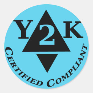 Adesivo Y2k certificado complacente