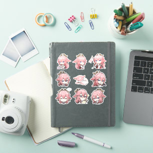 Adesivo Yae Miko Stickers