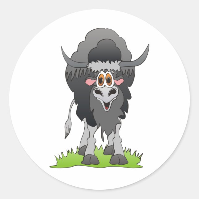 Adesivo Yak Black (Frente)