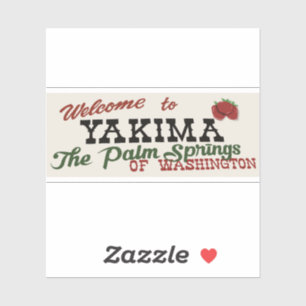 Adesivo Yakima Washington