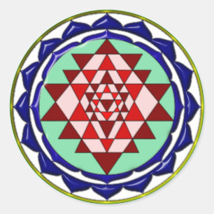 ADESIVO YANTRA AZUL
