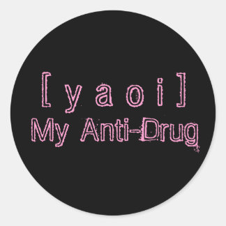 Adesivo Yaoi Anti-Drug Sticker