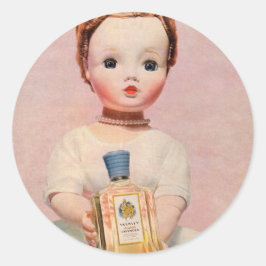 Adesivo Yardley de 1950 e Madame Alexander Doll
